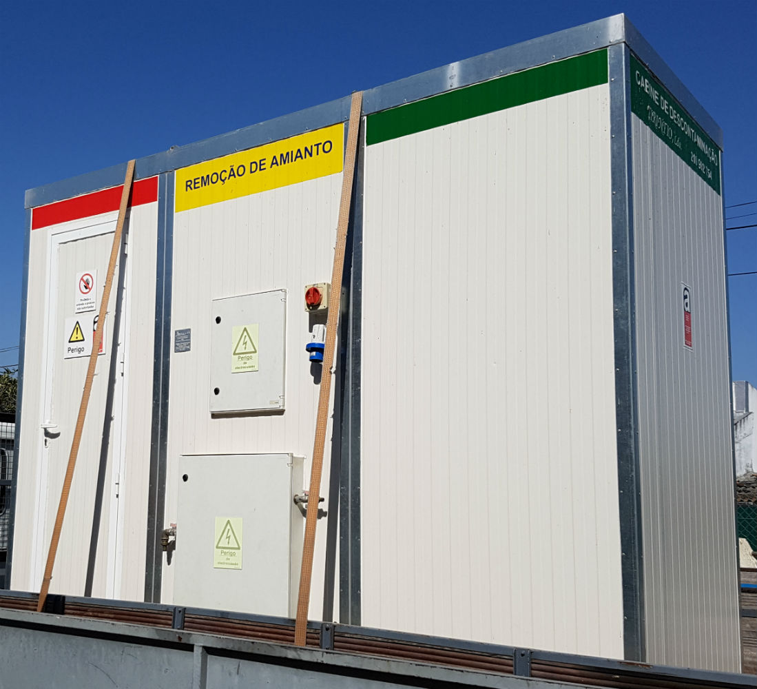 cabines de descontaminação